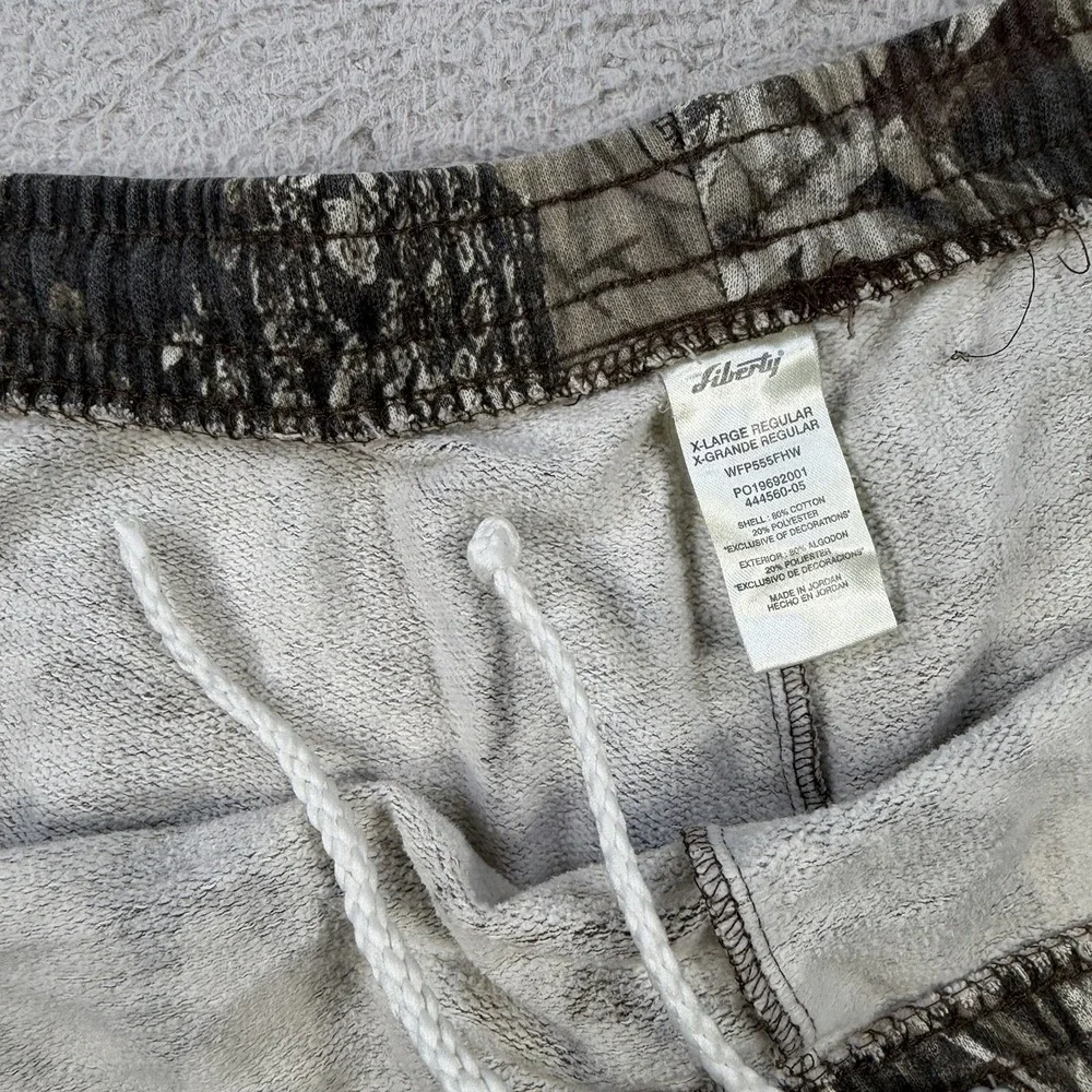 Vintage Liberty Sweatpants Men XL Camo Realtree Fleece Jogger Hunting Drawstring